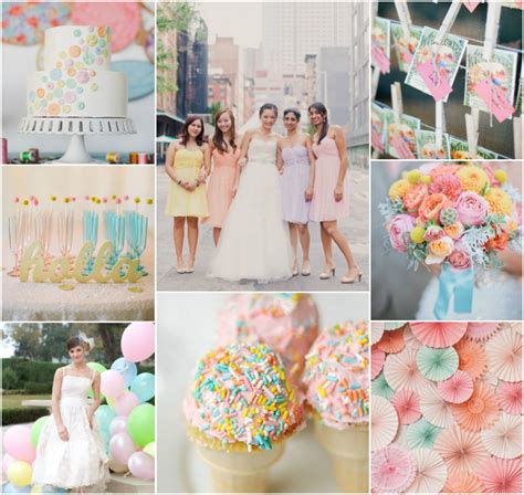 Inspiration Board Summer Pastels Bajan Wed Pastel Wedding