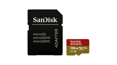 Sandisk Extreme Plus 128gb Microsdxc Uhs I Memóriakártya Adapter