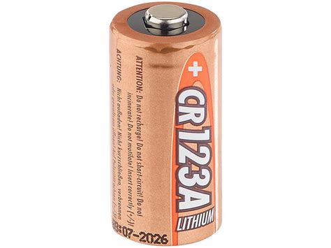 Ansmann Foto Lithium Batterie Cr123a 3 V 10er Set