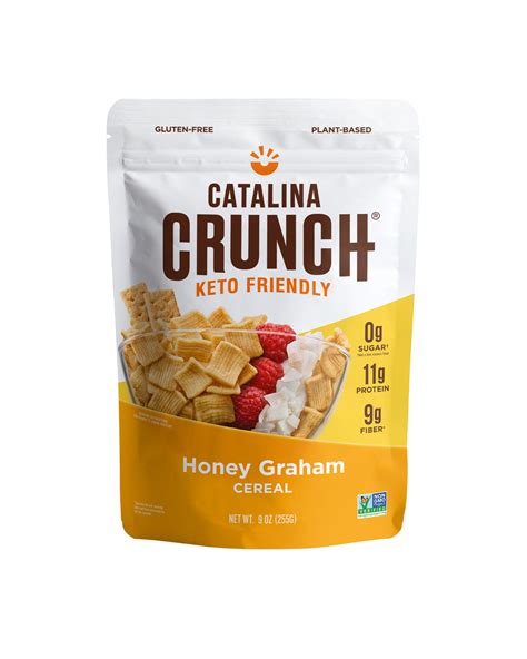 Honey Graham Keto Cereal By Catalina Crunch Hive Hive Brands