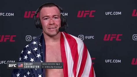 Colby Covington Spotted With Girlfriend After Attack