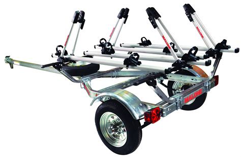 Malone Auto Racks Microsport Trailer Package With Four Bike Transport