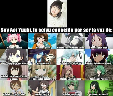Collage De Aoi Yuuki Seiyu De •anime• Amino