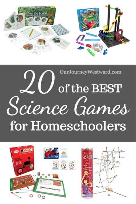 20 Of The Best Science Games For Homeschoolers Our Journey Westward