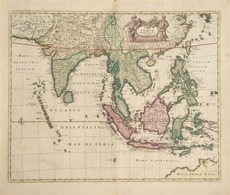 Ancient Map South East Asia