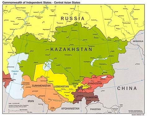 The commonwealth of independent states (cis) is an economic and political union of x member states in europe and asia. Where on earth is Kazakhstan? - Musings from inside ...