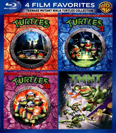 Teenage Mutant Ninja Turtles Collection 4 Film Favorites