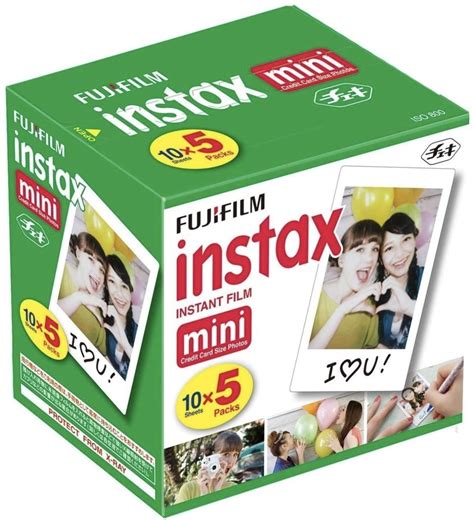 fujifilm instax mini wallet sized film 5 pack