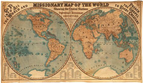 Antique Map Of The World Map Vector