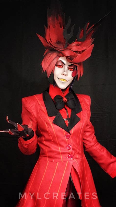 Hazbin Hotel Alastor Costume Cosplay Uniform Halloween Outfit Suit