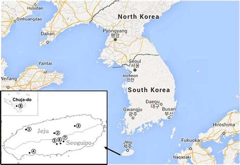 Korea Bay Map