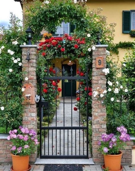 Beautiful Classy Garden Gate Decor Ideas Garden Gate Design Garden