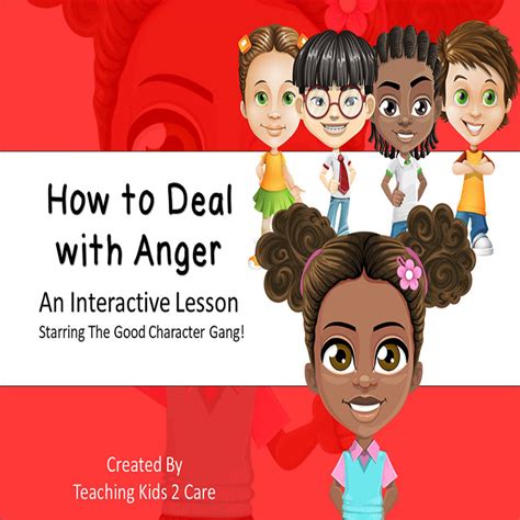 How To Deal With Anger An Interactive Powerpoint Whiteboard Lesson Etsy