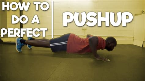 How To Do A Push Up Correctly Push Up Basics Hand Position And Posture