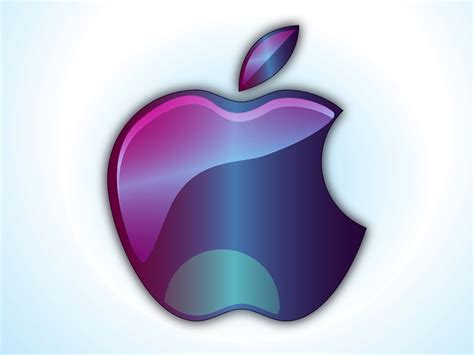 Shiny Apple Logo Vector Art And Graphics