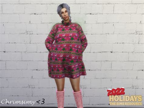 The Sims Resource Sweater Dress