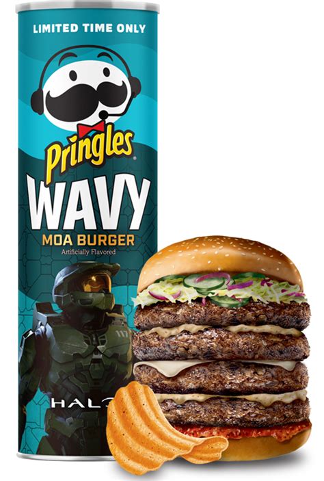 MOA Burger Wavy Pringles® Crisps | Pringles®