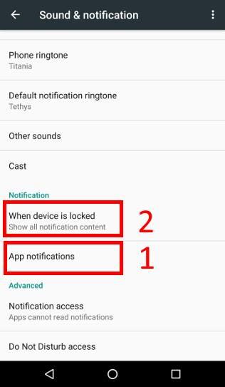How To Manage App Notifications In Android Marshmallow Android Guides
