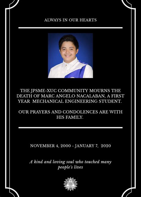 JPSME-XUC on Twitter: "The JPSME-XUC community mourns the death of Marc