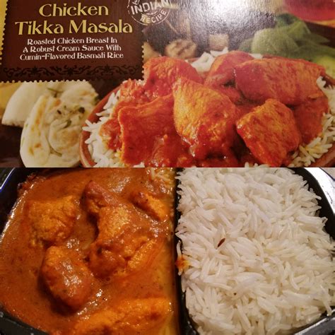 Tikka masala with cumin rice. Trader Joes chicken tikka masala : ExpectationVsReality
