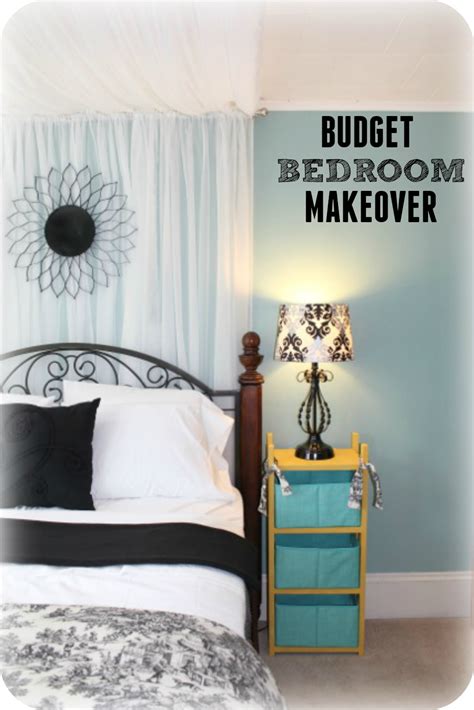 My goal for this guest room was to make it more feminine. Budget bedroom ideas