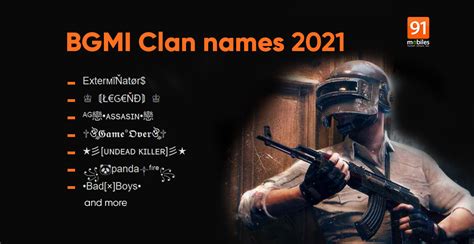 Best Clan Names With Symbols For Battlegrounds Mobile India How To