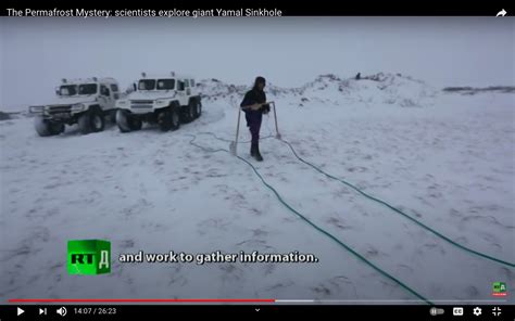 What Instrumentation And Or Measurement Is Likely Being Shown In This Video Of Giant Siberian