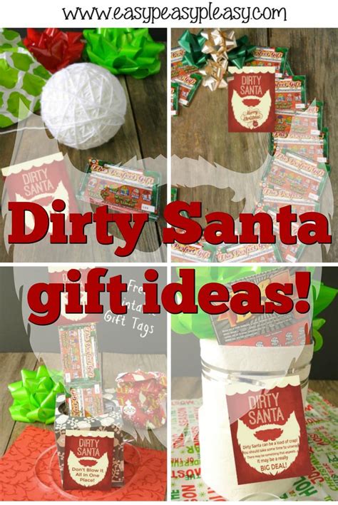 Funny gift exchange ideas for work. Dirty Santa + Lottery Tickets = The Perfect Gift - Easy ...