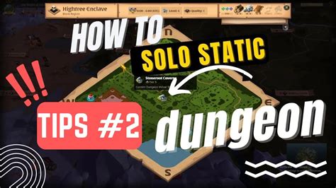 How To Solo Static Dungeon Albion Online Beginner Tips 2 YouTube