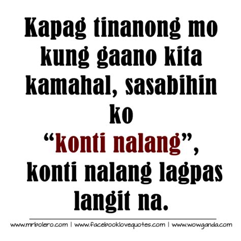 Pinoy Patama Love Quotes in Tagalog | Tagalog love quotes, Bisaya quotes, Tagalog quotes