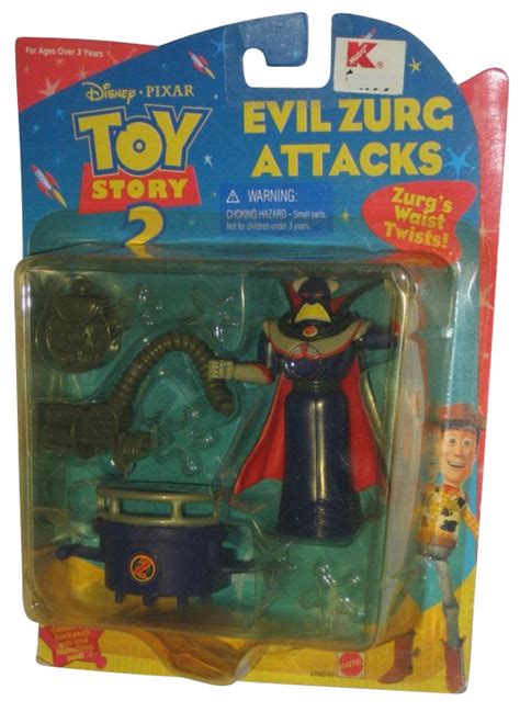 Disney Pixar Toy Story 2 Evil Zurg Attacks Mattel Figure Set