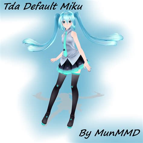 Dl Tda Default Miku By Munmmd On Deviantart