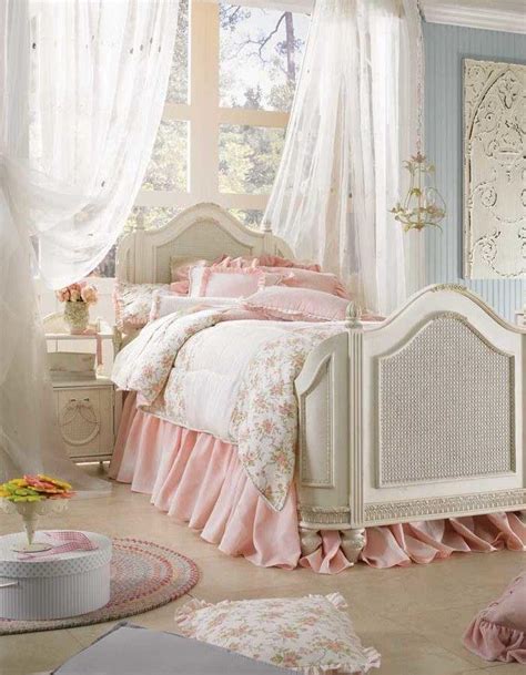 Simply shabby chic print sheet set. Feminine Shabby Chic Bedroom Interior Ideas and Examples ...