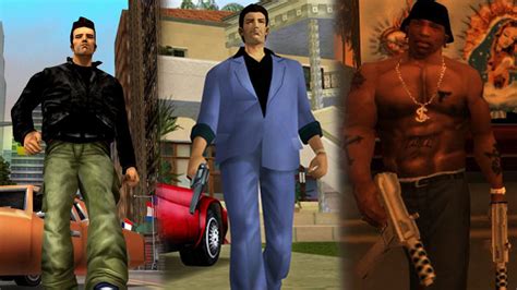 Gta 3 Vice City And San Andreas Remastered For Switch Ps5 Xbox