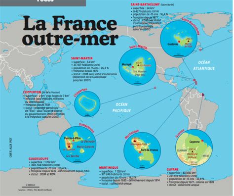 La France D Outre Mer ≡ Voyage Carte Plan