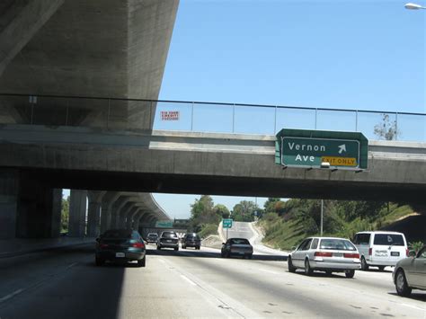 Interstate 110 North Aaroads California Highways