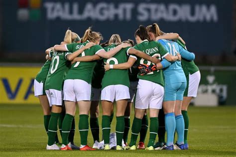 Republic Of Ireland Womens Squad Announced For World Cup Qualifiers