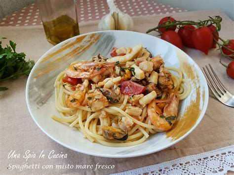 Check spelling or type a new query. Spaghetti con misto mare fresco ricchi e saporiti - Una ...