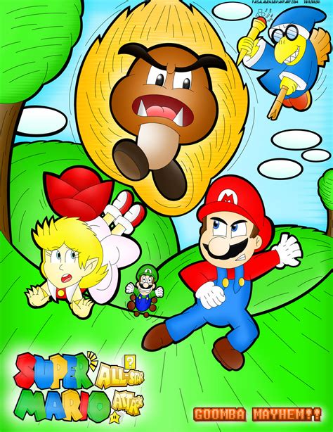 Super Mario All Star Attack Goomba Mayhem By Faisaladen On Deviantart