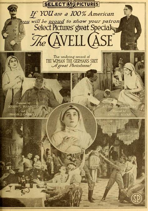 Edith Cavell Edith Cavell Propaganda Ww1 Propaganda Posters