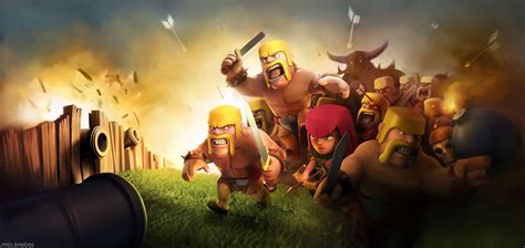 For making it successful clan in clash of clans, you have to put on a very catchy name. Clash Of Clans Wallpapers - Wallpaper Cave