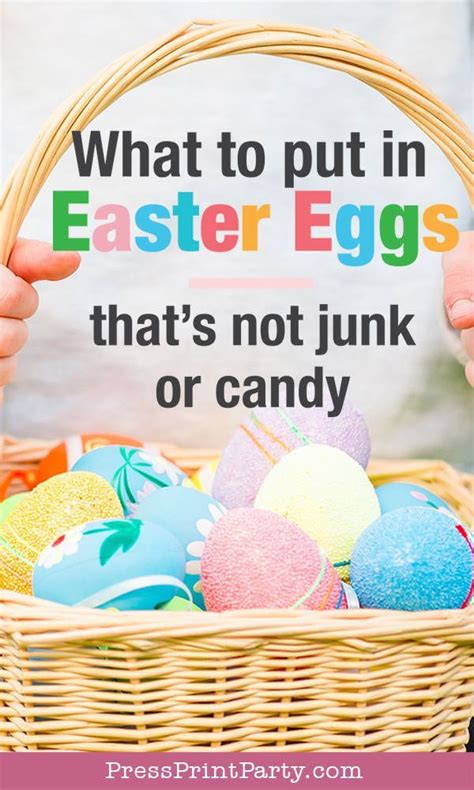 5 Non Candy Easter Egg Fillers Ideas That Will Surprise You Press