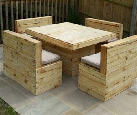 Pallets Made Outdoor Furniture Pallet Furniture Projects