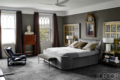Elle Decor Bedrooms Grey Bedrooms With Stylish Design Gray Bedroom