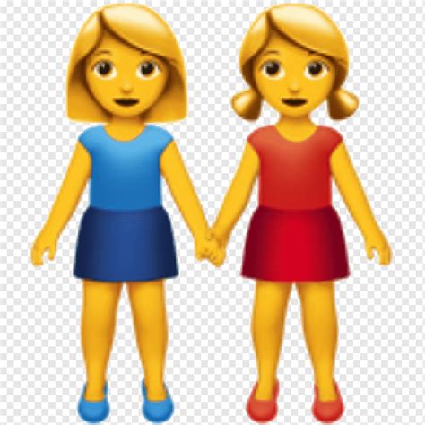 Emojipedia Holding Hands Woman Friends Love Child Toddler Png Pngwing