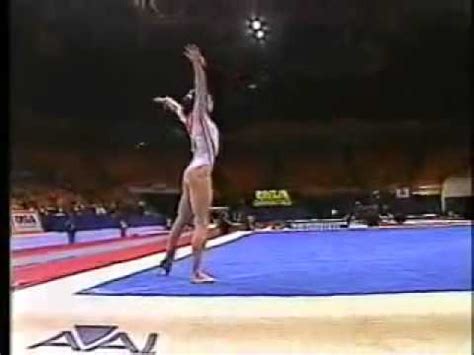 Corina Ungureanu 1998 International Team Championships Floor Exercise