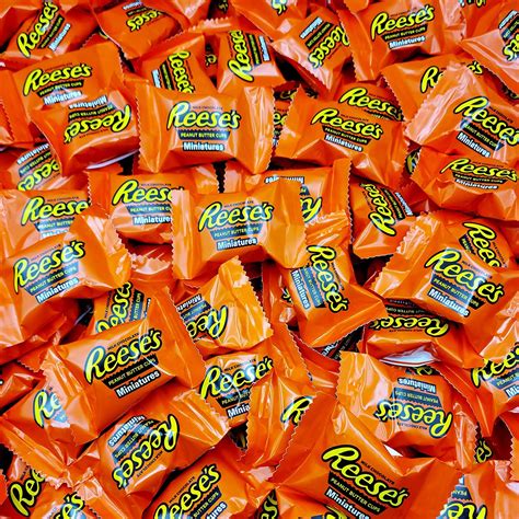 Buy Reeses Peanut Butter Miniature Cups Candy Peanut Butter Covered