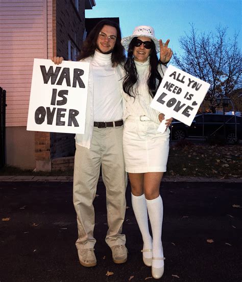 John Lennon And Yoko Ono Costume Beatles Costume Haloween Costumes