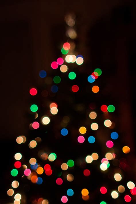 Christmas Tree Bokeh Version 362366 Day 362 It Is A C Flickr