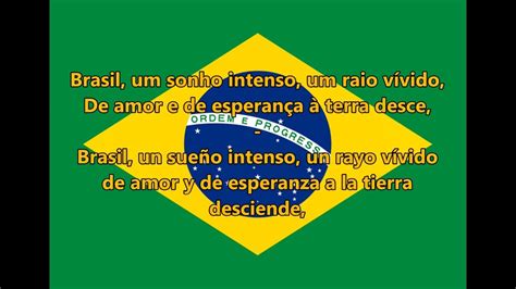 Himno Nacional Del Brasil Brazilian National Anthem Ptes Letra